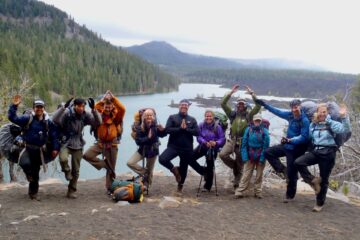 backpacking with the Outdoor Adventure Club