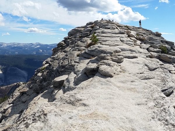 Half Dome Backpack Clouds Rest To Half Dome Summit In Yosemite